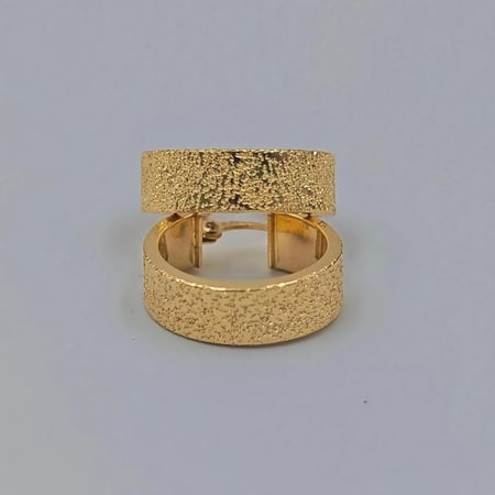 18k Earrings Gold - حلق عيار 18