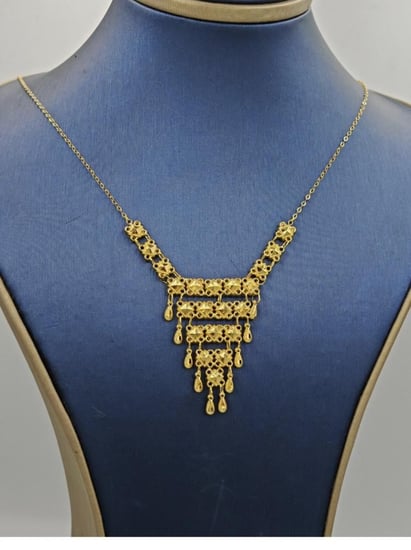 عقد ذهب عيار 21 - 21K Gold Necklace