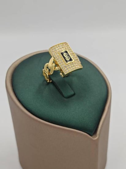 Monaco Ring 18K Gold - خاتم موناكو عيار 18
