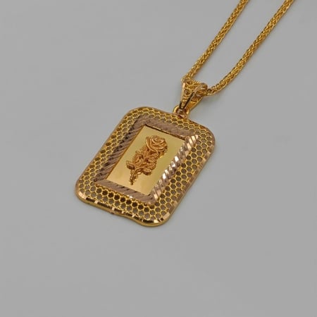 عقد ذهب عيار 21 - Necklace 21K Gold