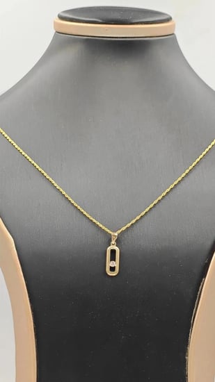 Necklace 18k Gold - عقد عيار 18