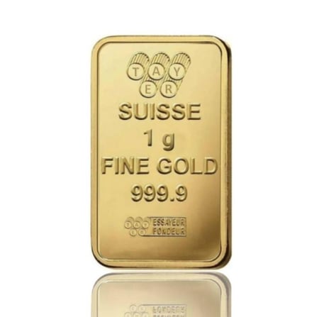 سبيكة ذهب عيار 24-1جرام