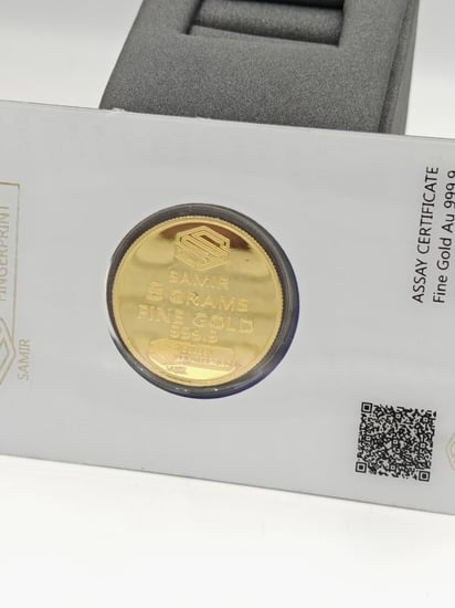 Gold Coin 24K 8 grams - عملة ذهب عيار 24