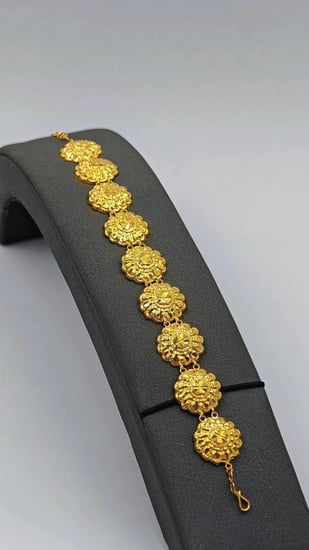 سوار ذهب عيار 21 – 21K Gold Bracelet