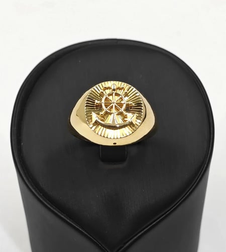 خاتم ذهب عيار - 18K Gold Ring
