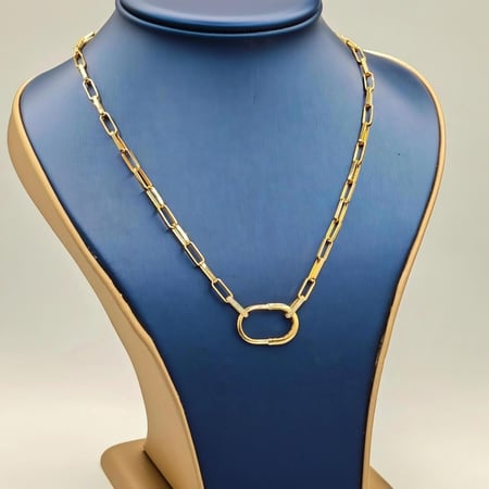 18k Gold Necklace - عقد ذهب عيار 18