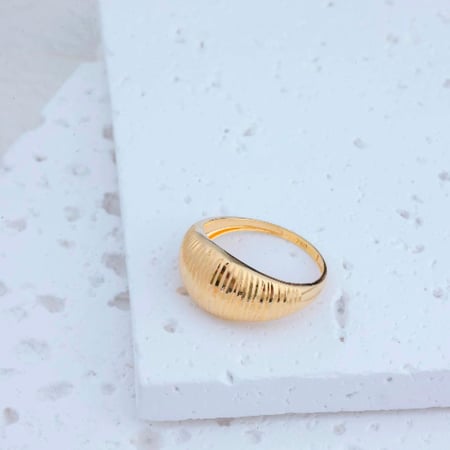 خاتم عيار 18 - 18K Ring
