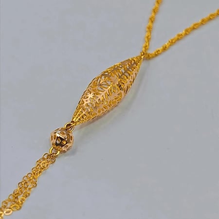 عقد ذهب عيار 21 - Necklace 21k