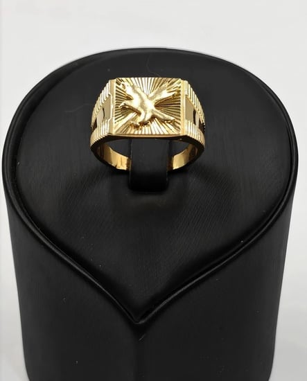 خاتم ذهب عيار - 18K Gold Ring