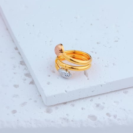خاتم عيار 21 - 21k RING