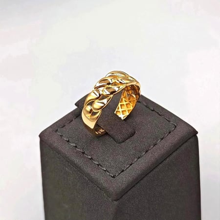 خاتم ذهب عيار 18 -18K Gold Ring