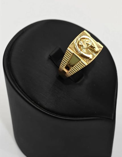 خاتم ذهب عيار - 18K Gold Ring