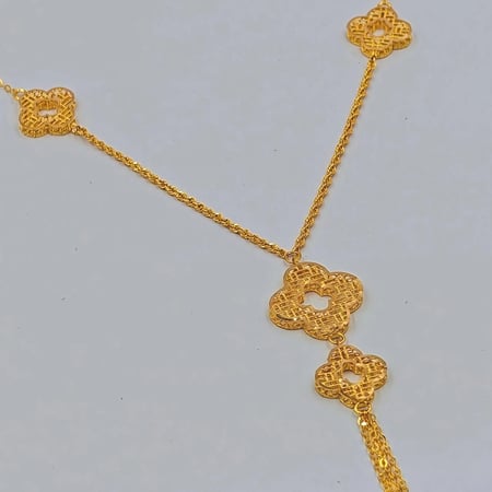 Necklace 21k Gold - عقد عيار 21k 335