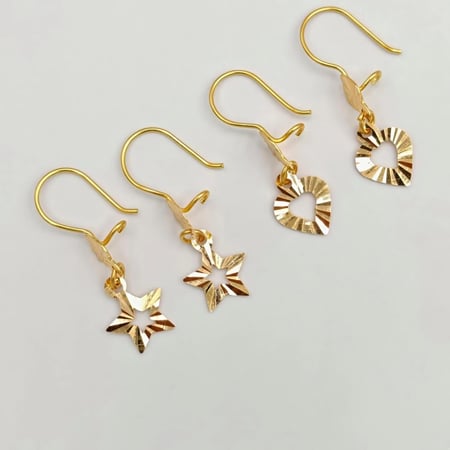 Dangling Earring 22k gold