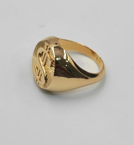 خاتم ذهب عيار - 18K Gold Ring