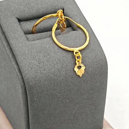 Earring 22k Gold - حلق عيار 22