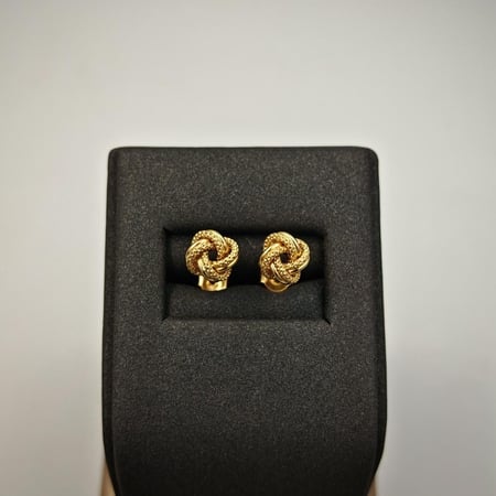 حلق  ذهب عيار 18 - 18k Gold Earrings