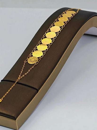 Bracelet 21K Gold - إسوارة عيار 21