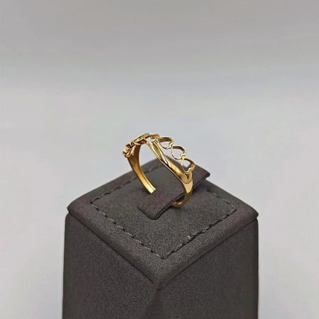 خاتم ذهب عيار 18 - Gold Ring 18K