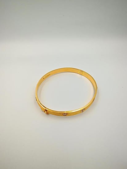 Bracelet 21K Gold -إسوارة ذهب عيار 21