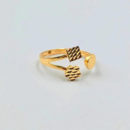 خاتم ذهب عيار 18 - 18K Gold Ring