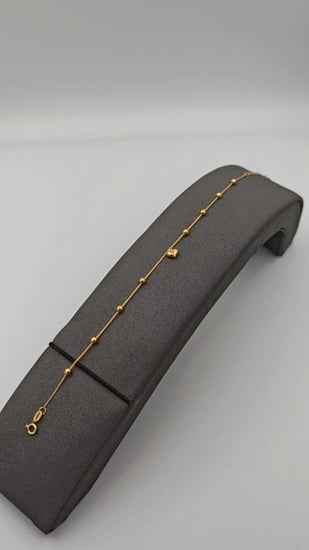 BRACELET 18K GOLD -إسوارة ذهب عيار 18