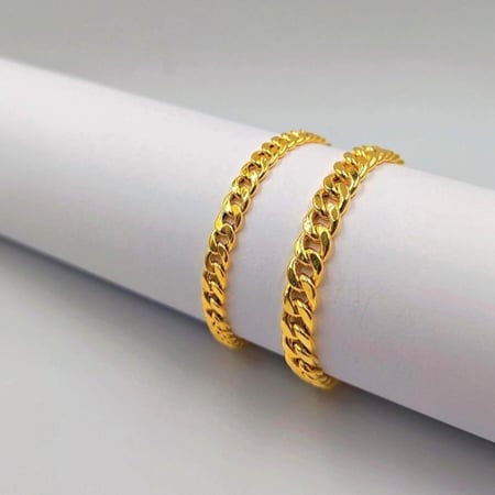 BRACELET 18K GOLD -إسوارة ذهب عيار 18