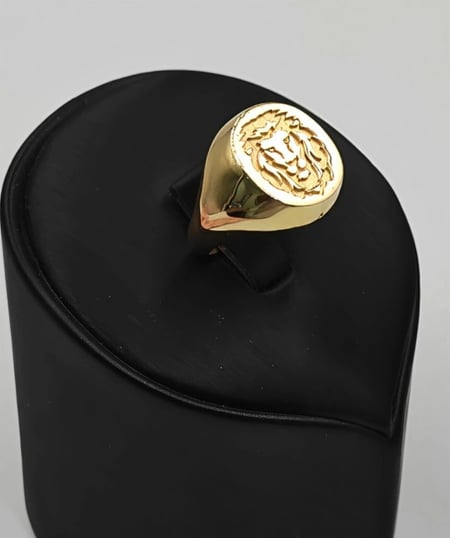 خاتم ذهب عيار - 18K Gold Ring