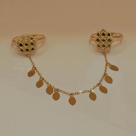 خاتم ذهب ديور عيار - 21K Gold Ring