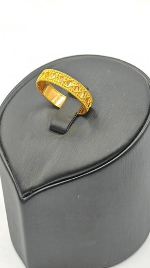 دبلة ذهب عيار 21 - 21K Ring