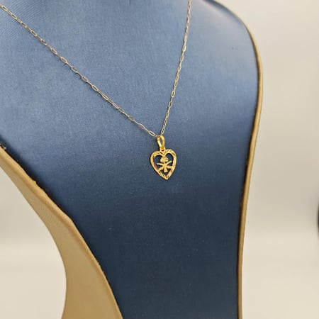 18k Necklace  - عقد ذهب عيار 18
