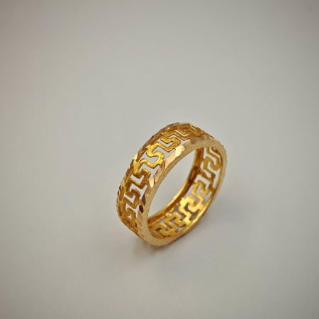 21K Ring - خاتم ذهب عيار21