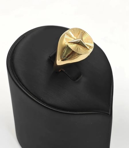 خاتم ذهب عيار - 18K Gold Ring