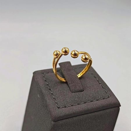 خاتم ذهب عيار 18 - Gold Ring 18K