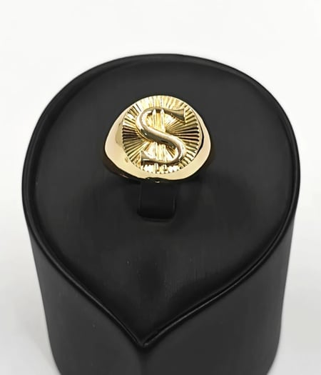 خاتم ذهب عيار - 18K Gold Ring