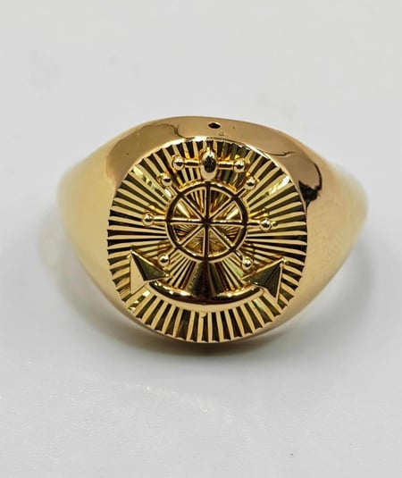 خاتم ذهب عيار - 18K Gold Ring