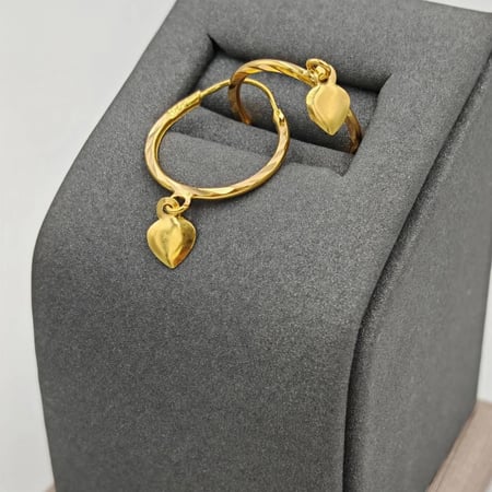 Earring 22k gold - حلق ذهب عيار 22