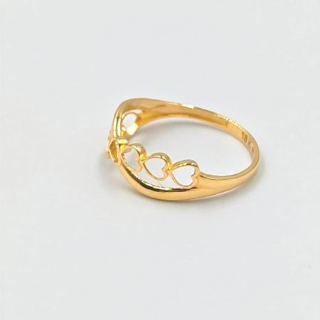 خاتم ذهب عيار 18 - Gold Ring 18K
