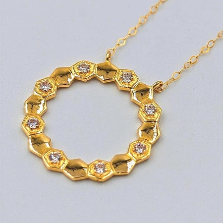 Necklace 21k Gold - عقد شاومي عيار 21k