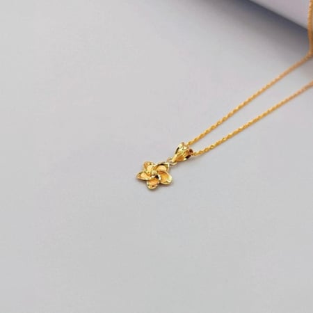 18K Gold Necklace - عقد ذهب عيار 18