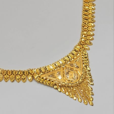 22k Gold Necklace - عقد ذهب عيار 22