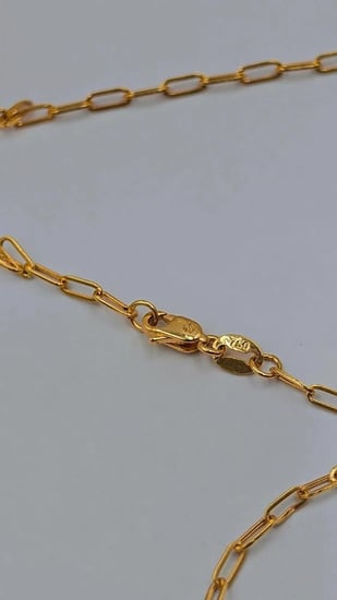 Necklace 18k Gold - عقد عيار 18