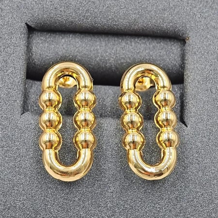 Earring 18K Gold - حلق ذهب عيار 18