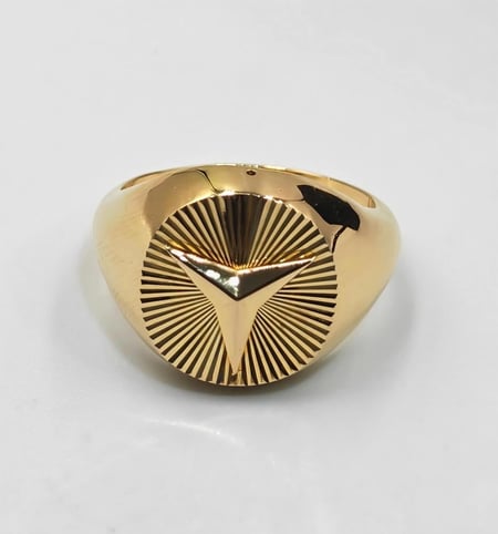 خاتم ذهب عيار - 18K Gold Ring