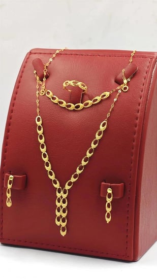 طقم ذهب عيار 21 - 21K Gold Set