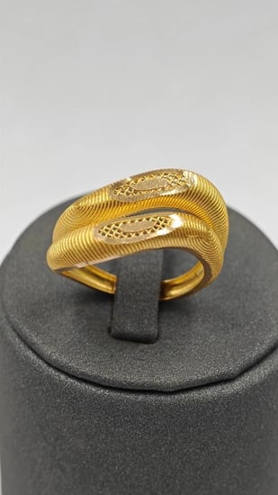 خاتم عيار21- 21K Ring