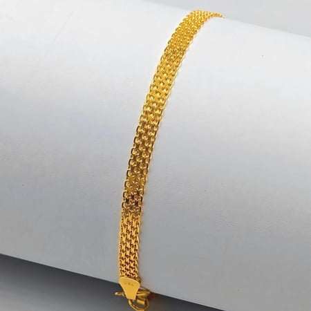 Bracelet 18K Gold - إسوارة ذهب عيار 18