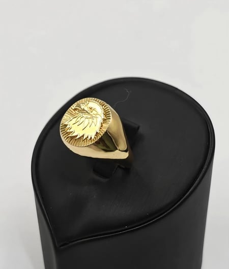 خاتم ذهب عيار - 18K Gold Ring