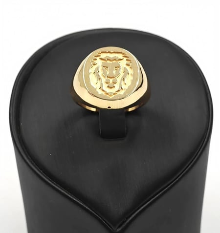 خاتم ذهب عيار - 18K Gold Ring