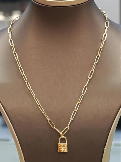 Necklace 18k Gold - عقد عيار 18